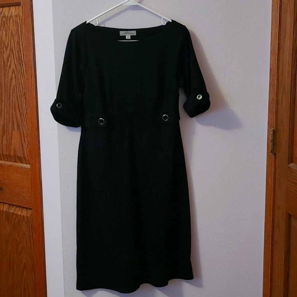 Medium Merona Black Pencil Dress